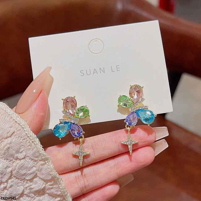 STAR DROP EARRINGS