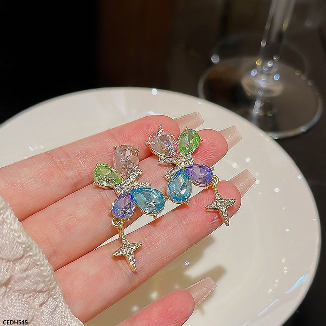 STAR DROP EARRINGS