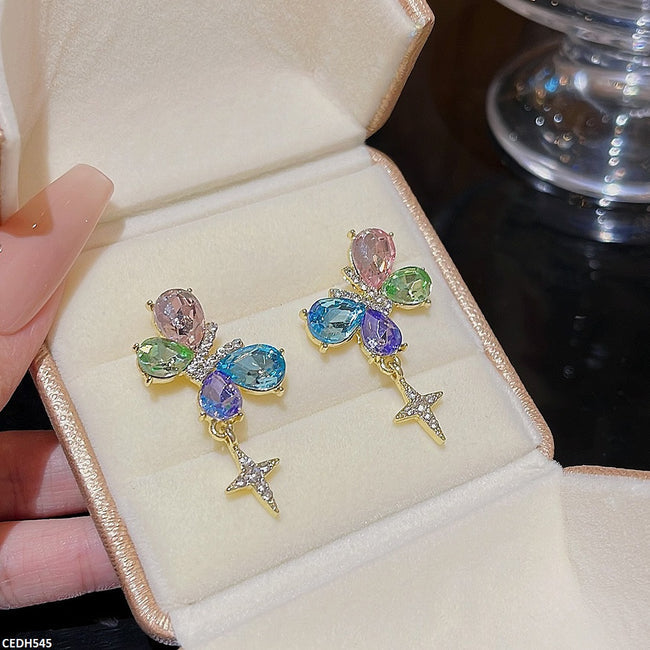 STAR DROP EARRINGS