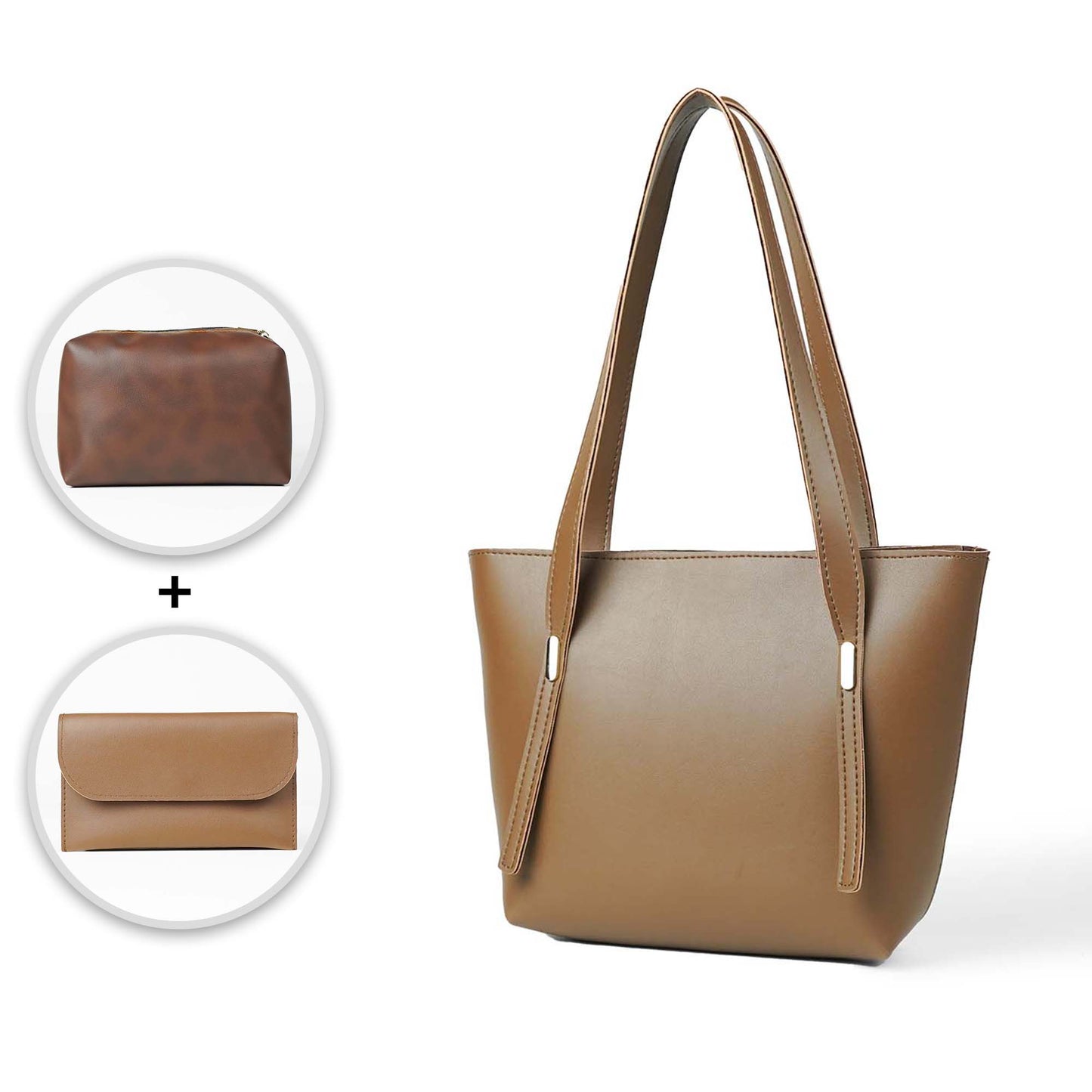 Falcon tote set of 3 Bag brown