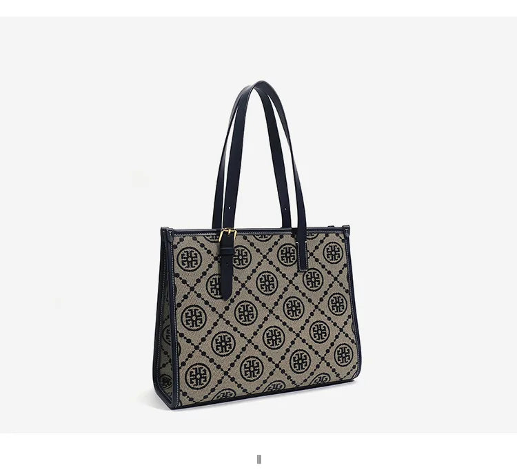 TB Crossbody Bag 2024 Trendy Large Capacity Handheld Printing Shoulder Bag Hundred Fashion Tote Bag Women's High Quality