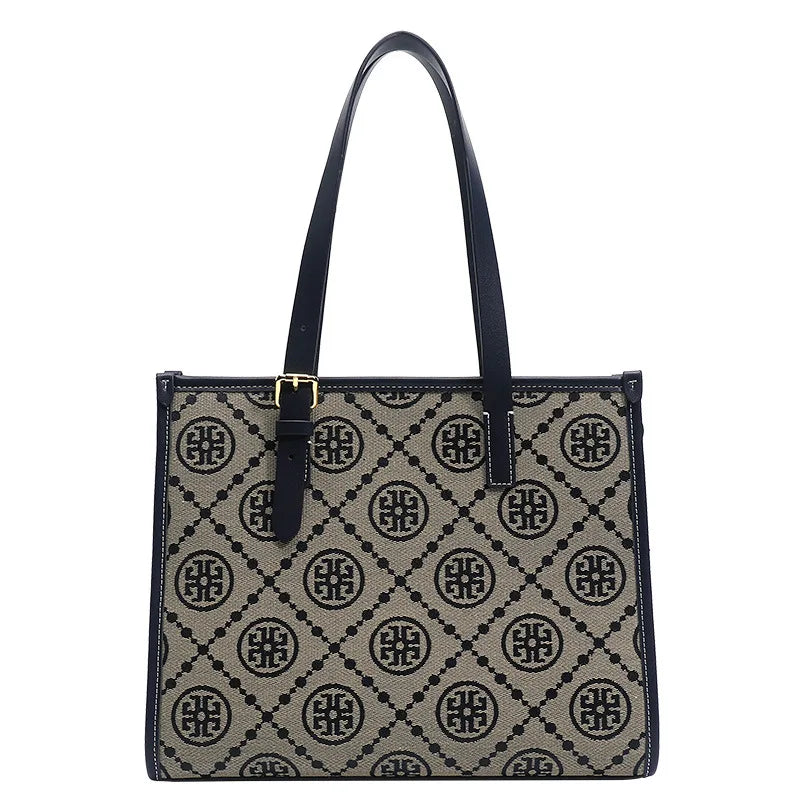 TB Crossbody Bag 2024 Trendy Large Capacity Handheld Printing Shoulder Bag Hundred Fashion Tote Bag Women's High Quality