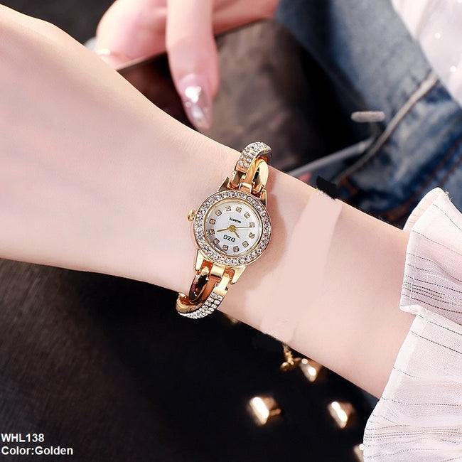 WUT FANCY DOUBLE CROSS QUARTZ WATCH