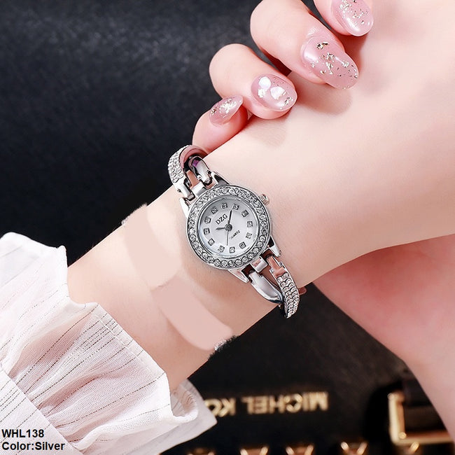 WUT FANCY DOUBLE CROSS QUARTZ WATCH