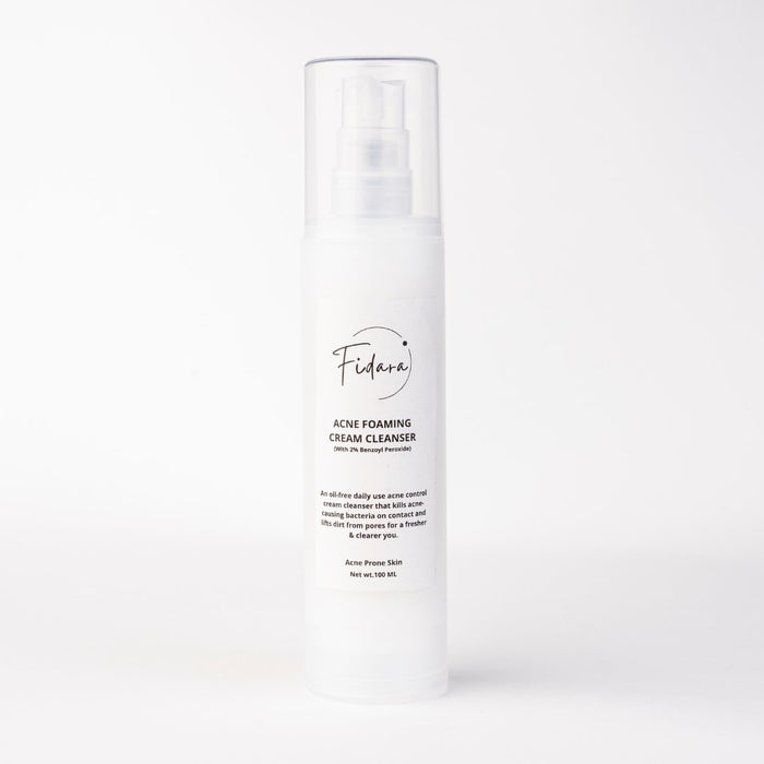 ACNE FOAMING CREAM CLEANSER WITH BENZOYL PEROXIDE
