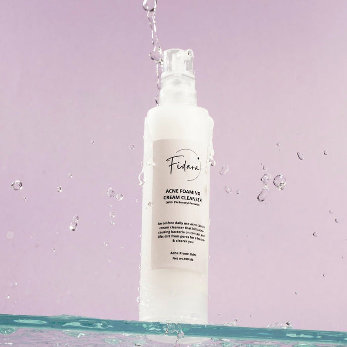 ACNE FOAMING CREAM CLEANSER WITH BENZOYL PEROXIDE