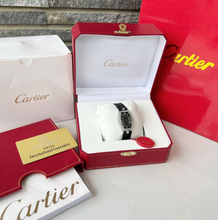 CARTIER TONNEAU DIAMOND LADIES WATCH