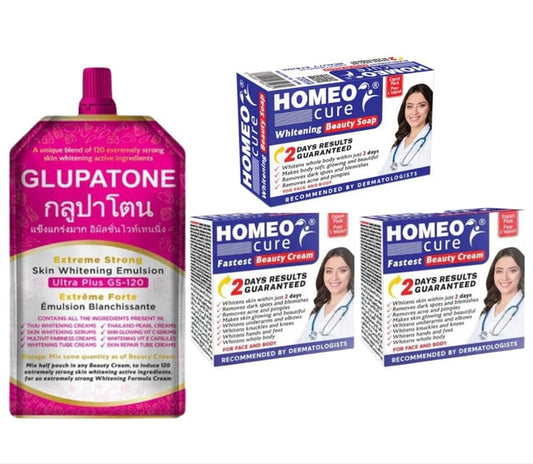 GLUPATONE,2 HOMEO CURE AND SOAP
